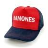 RAMONES_Modelo6_Diagonal_Blanco Gorra Ramones