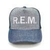 REM_Modelo1_Frente_Blanco Gorra R.E.M.