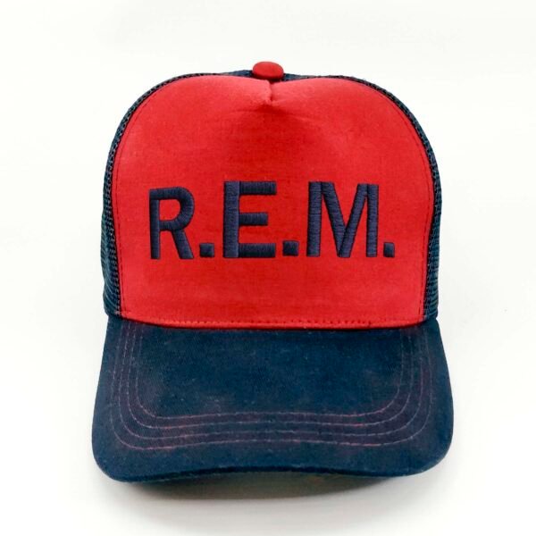 REM_Modelo6_Frente_AzMarino Gorra R.E.M.