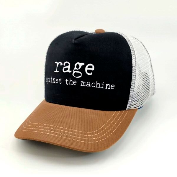 Rage_Modelo3_Diagonal_Blanco Gorra Rage Against The Machine