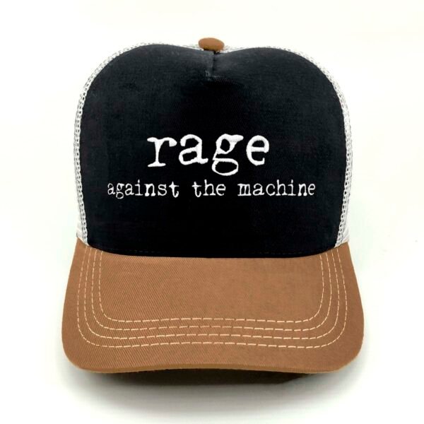 Rage_Modelo3_Frente_Blanco Gorra Rage Against The Machine