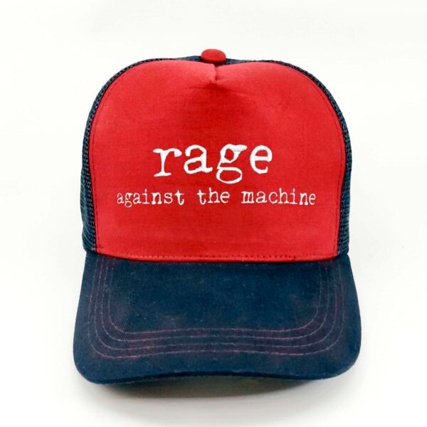Rage_Modelo6_Frente_Blanco Gorra Rage Against The Machine