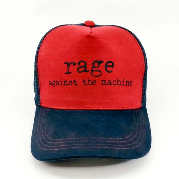 Rage_Modelo6_Frente_Negro Gorra Rage Against The Machine