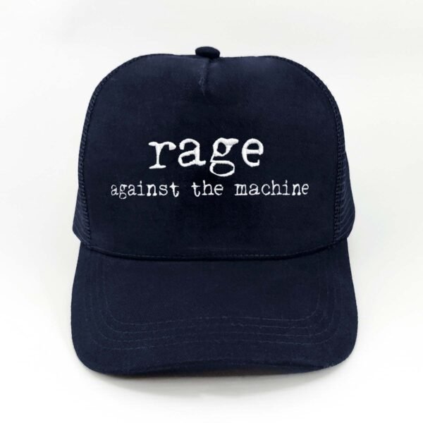 Rage_Modelo8_Frente_Blanco Gorra Rage Against The Machine