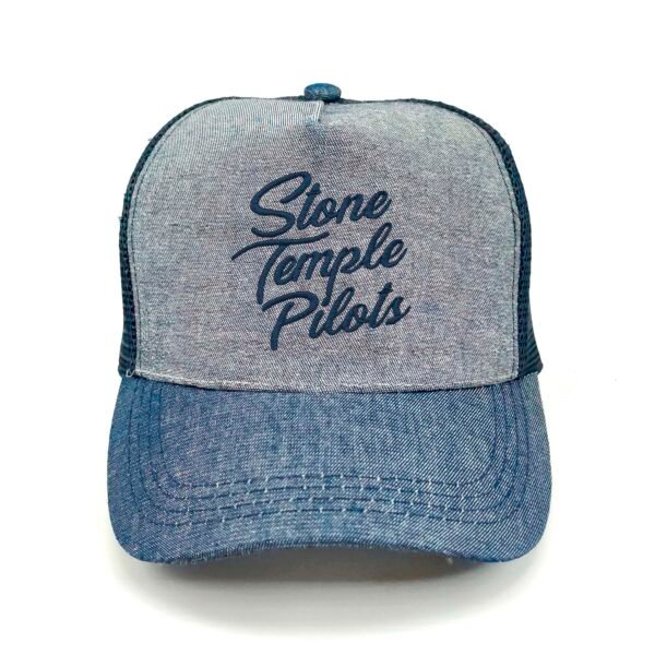 STP_Modelo1_Frente_AzMarino Gorra Stone Temple Pilots