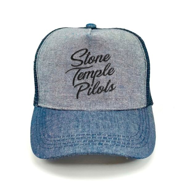 STP_Modelo1_Frente_Negro Gorra Stone Temple Pilots