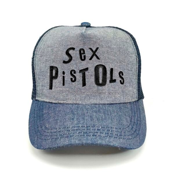 SexPistols_Modelo1_Frente_Negro Gorra Sex Pistols