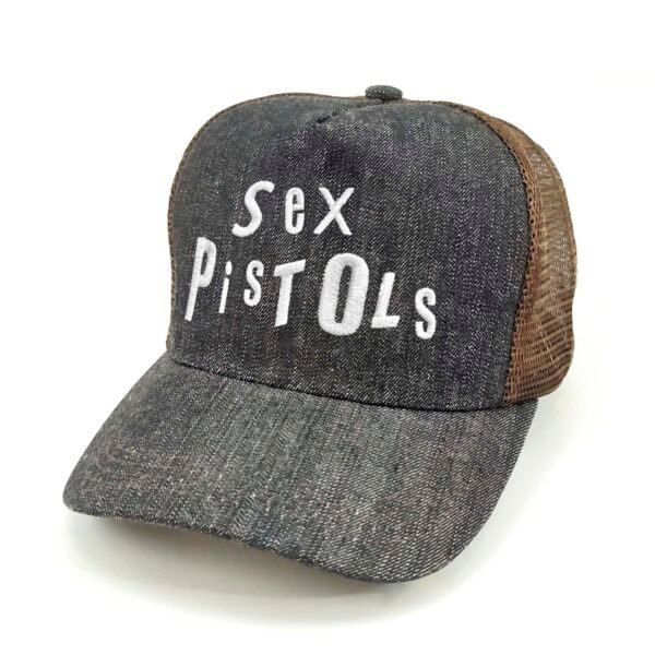 SexPistols_Modelo2_Diagonal_Blanco Gorra Sex Pistols