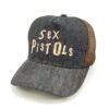 SexPistols_Modelo2_Diagonal_Dorado Gorra Sex Pistols