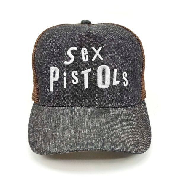 SexPistols_Modelo2_Frente_Blanco Gorra Sex Pistols