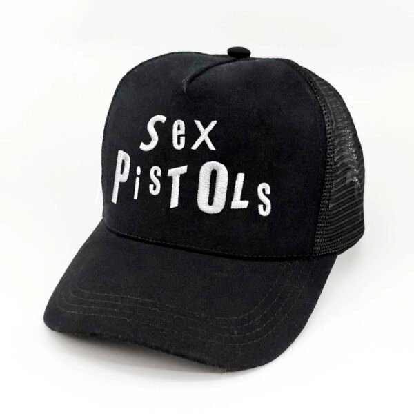 SexPistols_Modelo5_Diagonal Gorra Sex Pistols