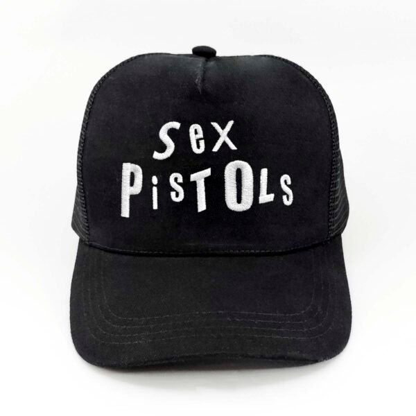 SexPistols_Modelo5_Frente Gorra Sex Pistols
