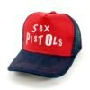SexPistols_Modelo6_Diagonal_Blanco Gorra Sex Pistols