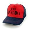 SexPistols_Modelo6_Diagonal_Negro Gorra Sex Pistols
