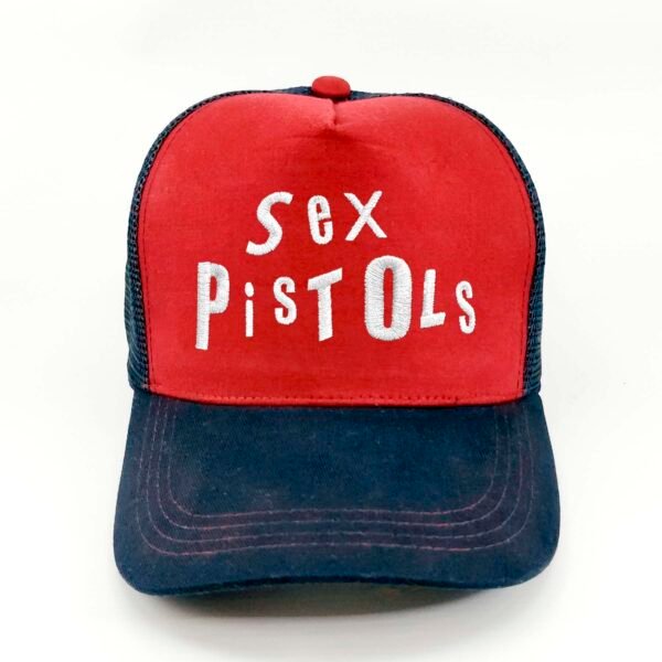 SexPistols_Modelo6_Frente_Blanco Gorra Sex Pistols