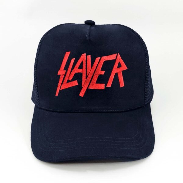 Slayer_Modelo8_Frente_Rojo Gorra Slayer