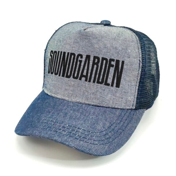 Soundgarden_Modelo1_Diagonal_Negro Gorra Soundgarden