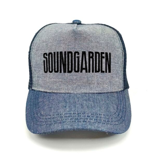 Soundgarden_Modelo1_Frente_Negro Gorra Soundgarden