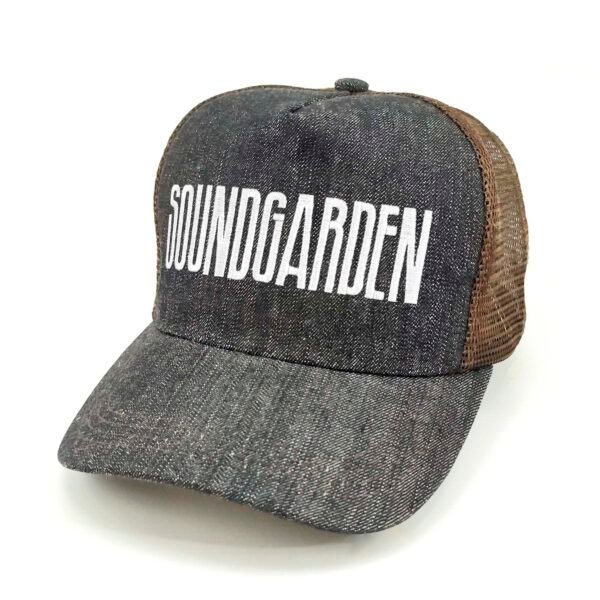 Soundgarden_Modelo2_Diagonal_Blanco Gorra Soundgarden