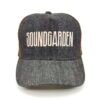Soundgarden_Modelo2_Frente_Dorado Gorra Soundgarden