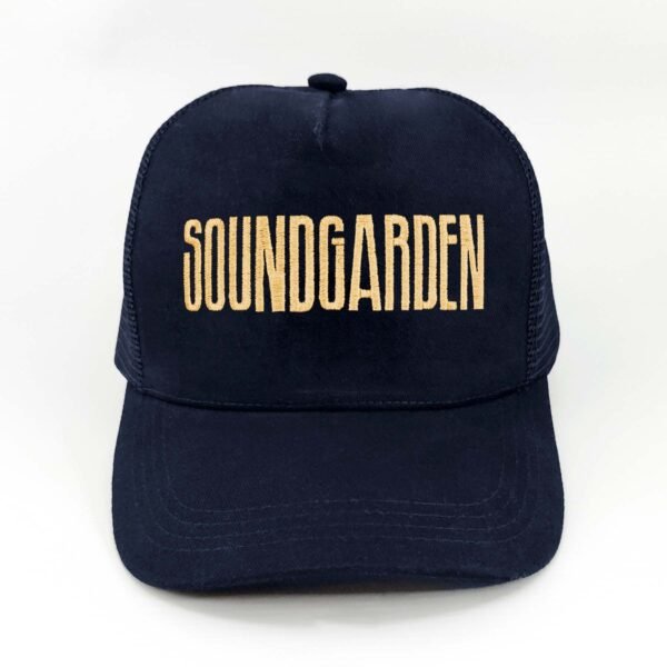 Soundgarden_Modelo8_Frente_Dorado Gorra Soundgarden