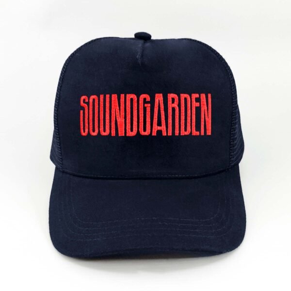 Soundgarden_Modelo8_Frente_Rojo Gorra Soundgarden