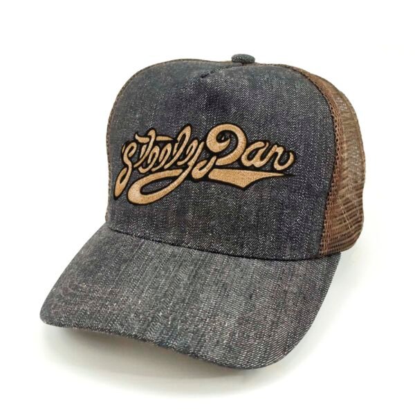 Steely-Dan_Modelo2_Diagonal_Dorado Gorra Steely Dan