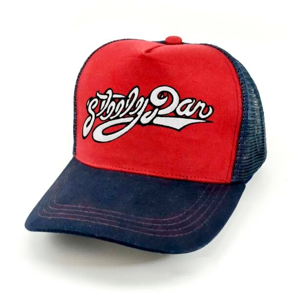 Steely-Dan_Modelo6_Diagonal_Blanco Gorra Steely Dan