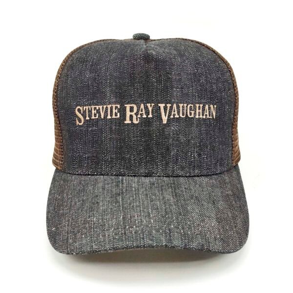 Stevie-Ray-Vaughan_Modelo2_Frente_Dorado Gorra Stevie Ray Vaughan