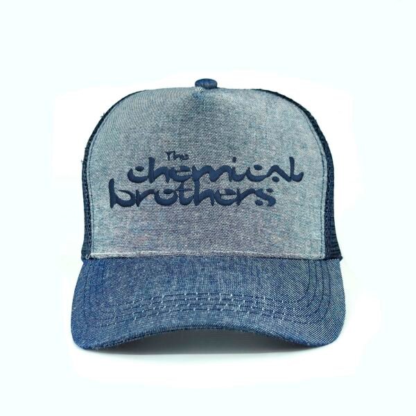 The-Chemical-Brothers_Modelo1_Frente_AzMarino Gorra The Chemical Brothers