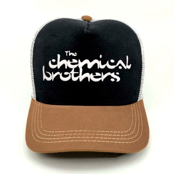 The-Chemical-Brothers_Modelo3_Frente_Blanco Gorra The Chemical Brothers