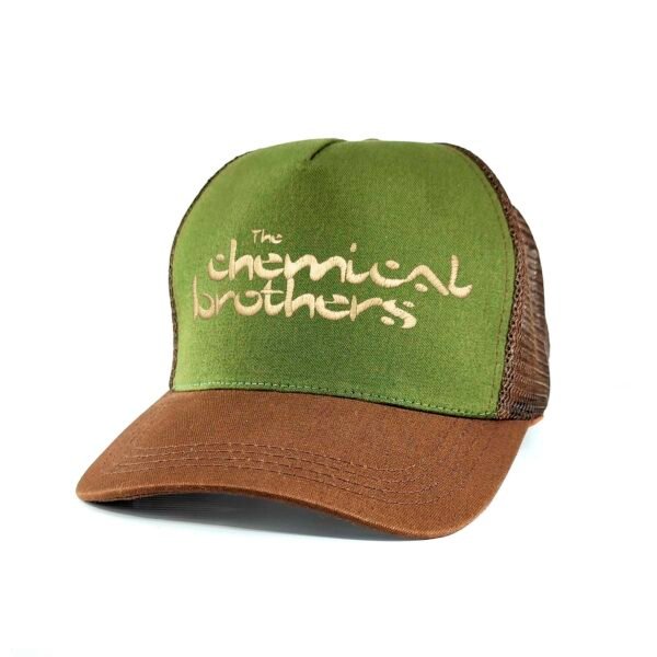 The-Chemical-Brothers_Modelo4_Diagonal_Dorado Gorra The Chemical Brothers