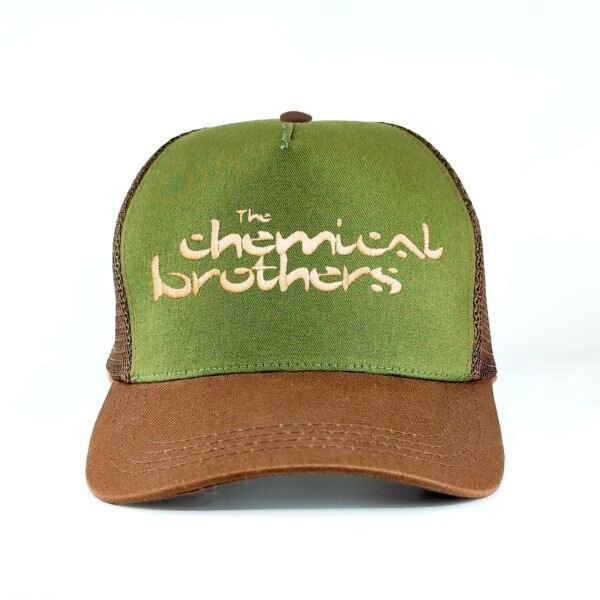 The-Chemical-Brothers_Modelo4_Frente_Dorado Gorra The Chemical Brothers