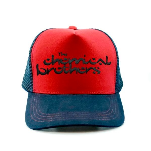 The-Chemical-Brothers_Modelo6_Frente_Negro Gorra The Chemical Brothers