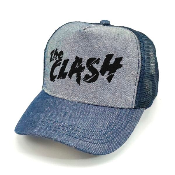 The-Clash_Modelo1_Diagonal_Negro Gorra The Clash