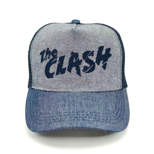 The-Clash_Modelo1_Frente_AzMarino Gorra The Clash