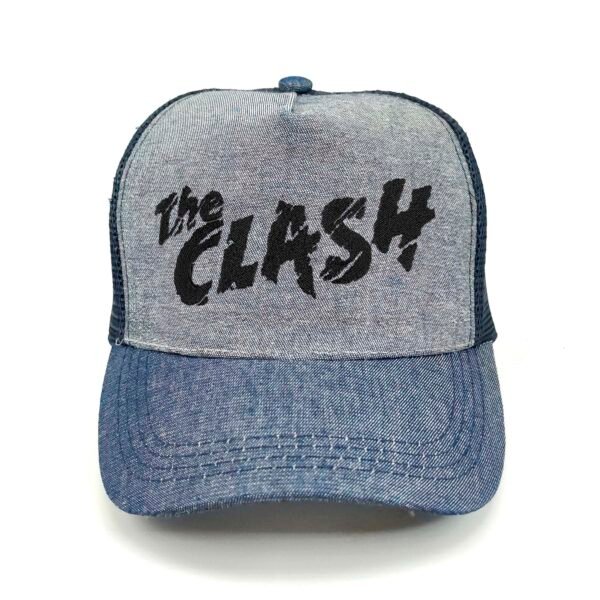 The-Clash_Modelo1_Frente_Negro Gorra The Clash