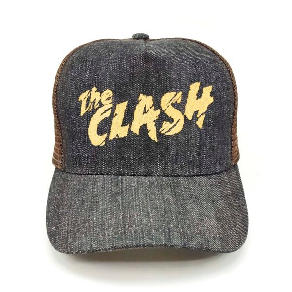 The-Clash_Modelo2_Frente_Dorado Gorra The Clash