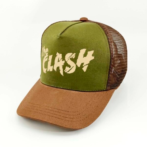 The-Clash_Modelo4_Diagonal_Dorado Gorra The Clash