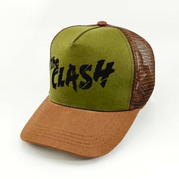 The-Clash_Modelo4_Diagonal_Negro Gorra The Clash