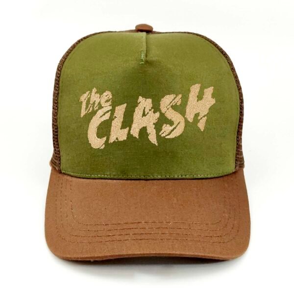 The-Clash_Modelo4_Frente_Dorado Gorra The Clash