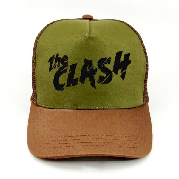 The-Clash_Modelo4_Frente_Negro Gorra The Clash