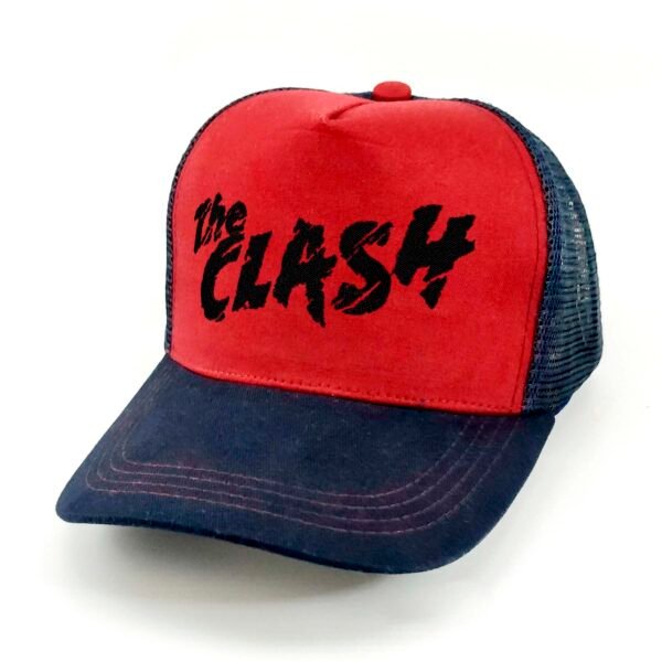 The-Clash_Modelo6_Diagonal_Negro Gorra The Clash