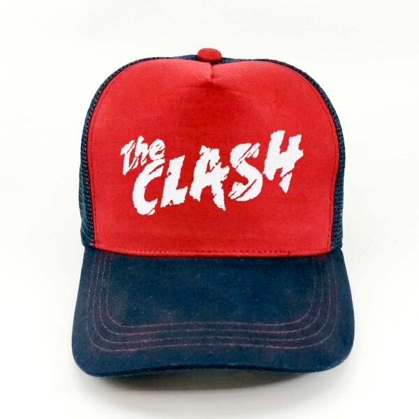 The-Clash_Modelo6_Frente_Blanco Gorra The Clash