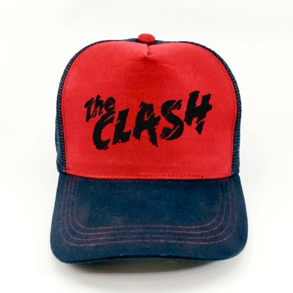 The-Clash_Modelo6_Frente_Negro Gorra The Clash