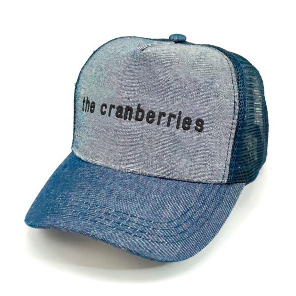 The-Cranberries_Modelo1_Diagonal_Negro Gorra The Cranberries