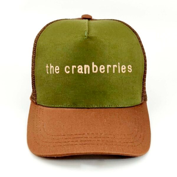The-Cranberries_Modelo4_Frente_Dorado Gorra The Cranberries