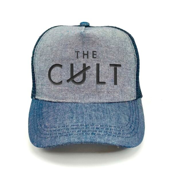The-Cult_Modelo1_Frente_Negro Gorra The Cult