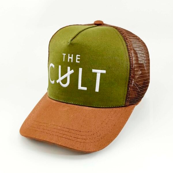 The-Cult_Modelo4_Diagonal_Blanco Gorra The Cult