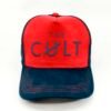 The-Cult_Modelo6_Frente_AzMarino Gorra The Cult